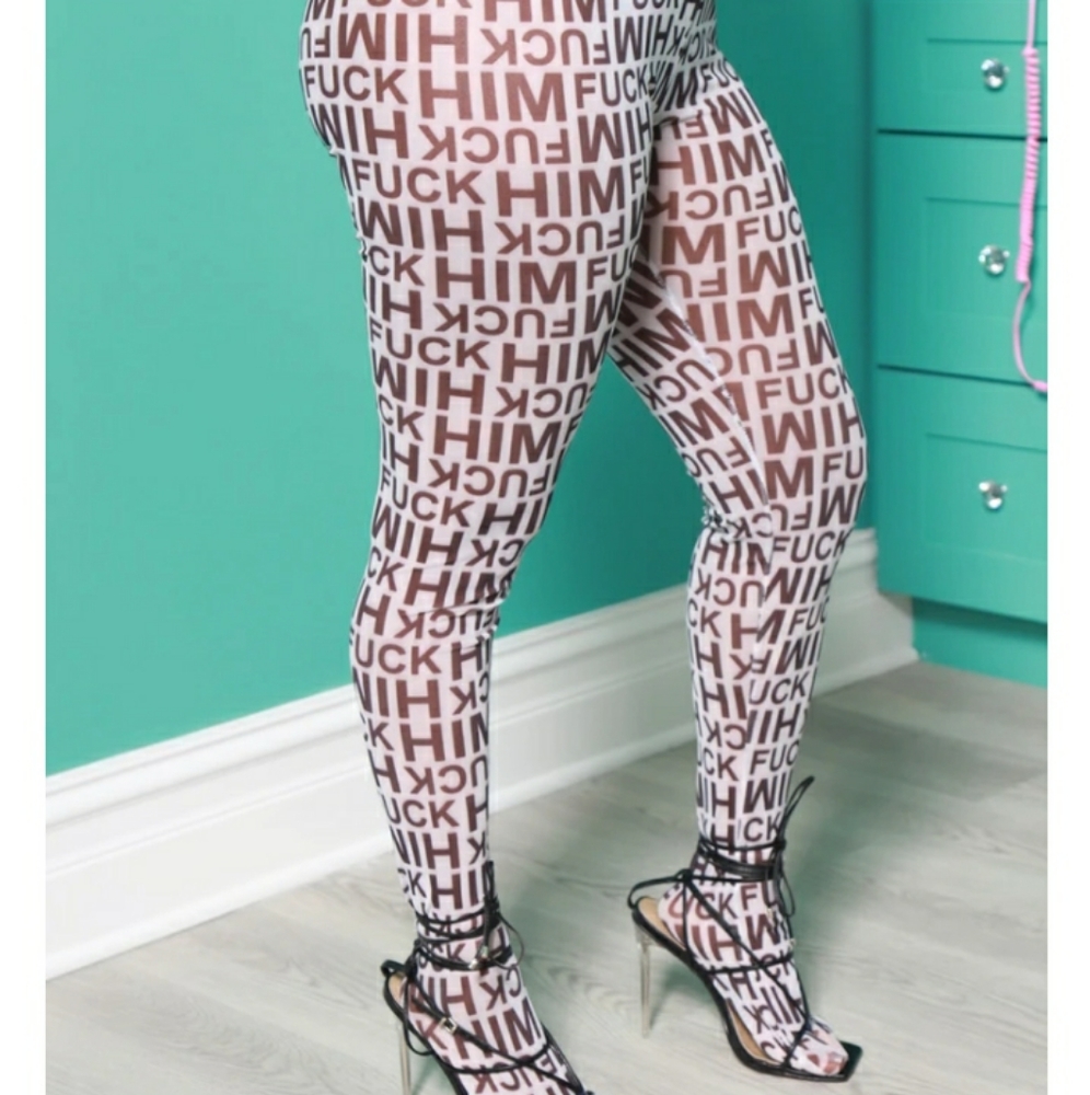 Swank a posh fuck  him tights size L